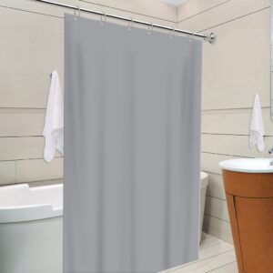 Cortina de box c/ gancho lisa para banheiro antimofo de PVC