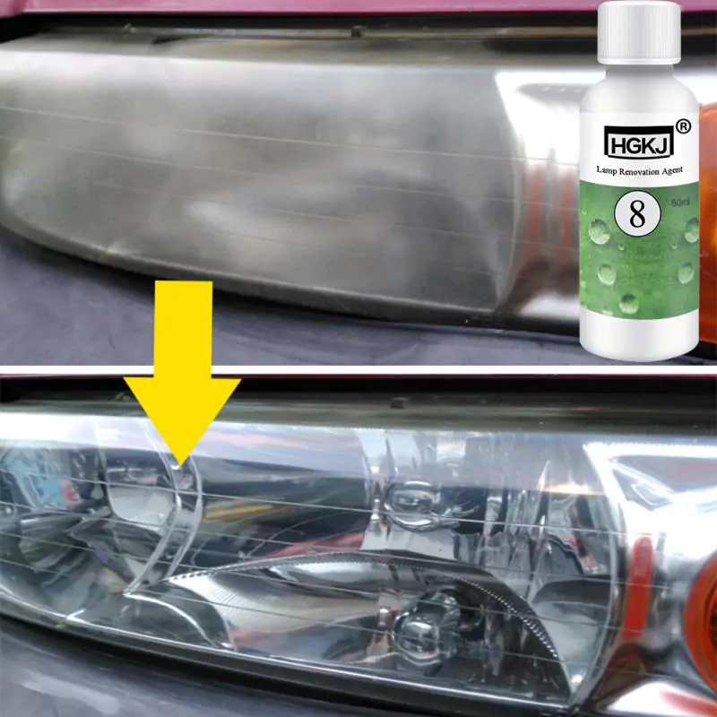 HGKJ 8 reparação de farol de automóvel 50ML - Imagem 4