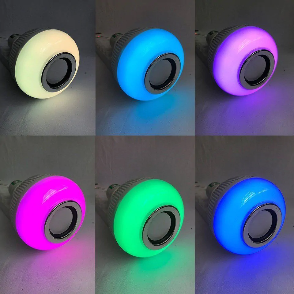 Lâmpada Caixa de Som 3W Bluetooth Led RGB - Imagem 2
