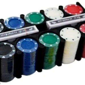 Poker Profissional Chips Jogo Com 200 Fichas
