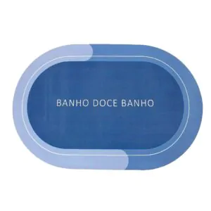 Tapete para banheiro antiderrapante super absorvente